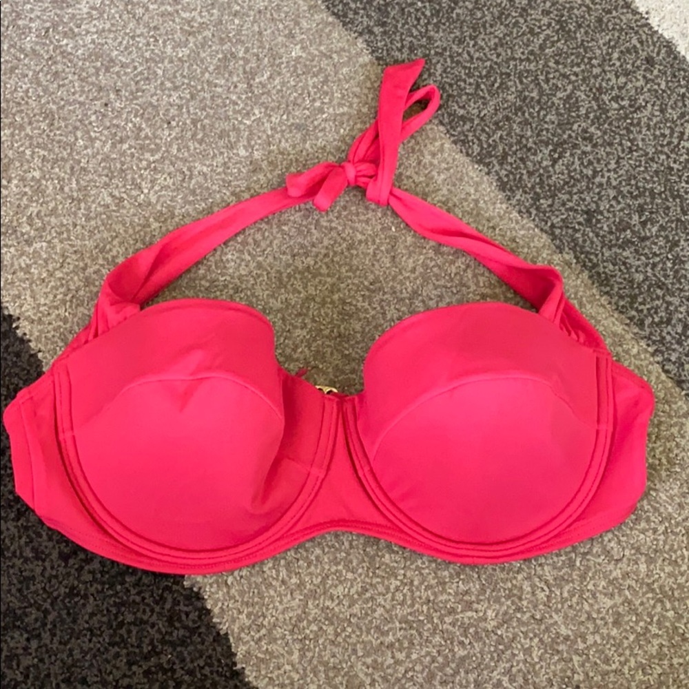 Victoria Secret Rose halter bikini top Women’s 36C